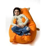 Puf GO GIFT Orange Oxford Kat 130 x 90 cm #17