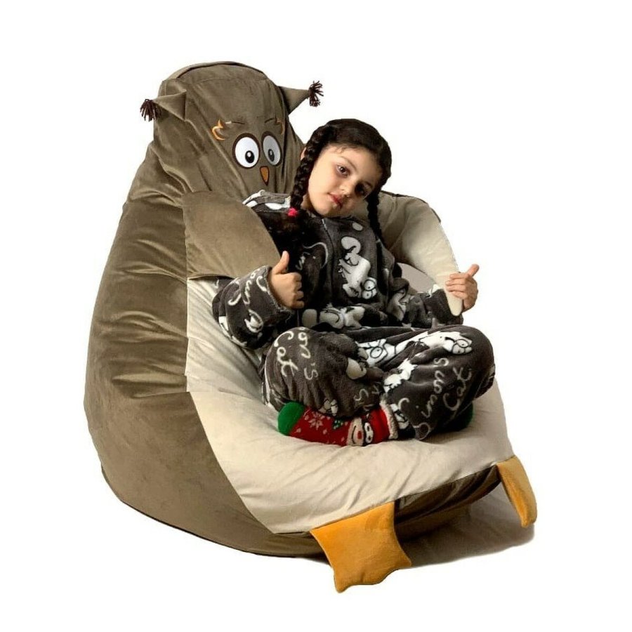 Puf GO GIFT Beige Bronze Oxford 105 x 80 cm #9