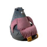 Puf GO GIFT Gr Pink Oxford 105 x 80 cm #9