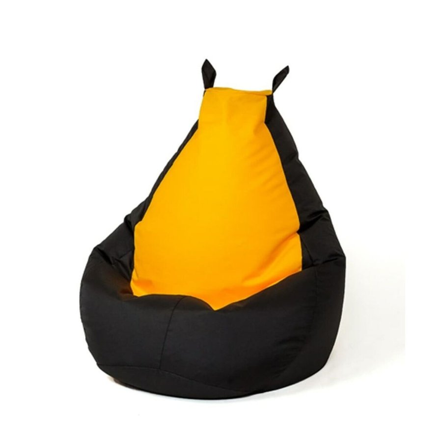 Puf GO GIFT Gul Sort Oxford 130 x 90 cm #1