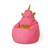 Puf GO GIFT Pink Oxford 140 x 100 cm #1