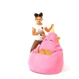Puf GO GIFT Pink Oxford 140 x 100 cm #5