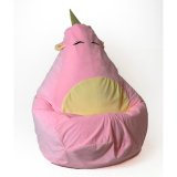 Puf GO GIFT Pink Oxford 140 x 100 cm #9