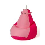 Puf GO GIFT Pink Lyserd Oxford 140 x 100 cm #1