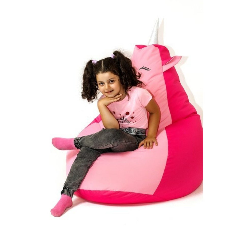 Puf GO GIFT Pink Lyserd Oxford 140 x 100 cm #5