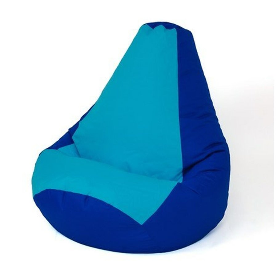 Puf GO GIFT Bl Rdbrun Oxford tejido antidesgarros 130 x 90 cm #1
