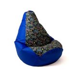 Puf GO GIFT Bl Oxford tejido antidesgarros 130 x 90 cm #1