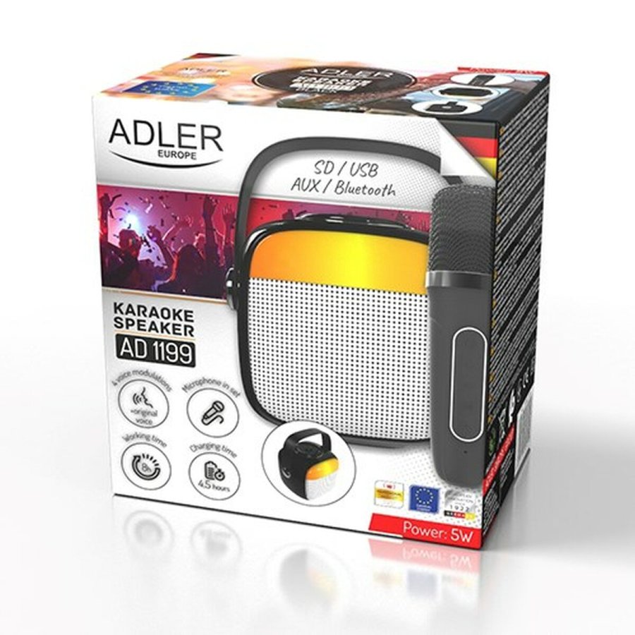 Brbare Bluetooth-hjttalere Adler AD 1199b Gr #13