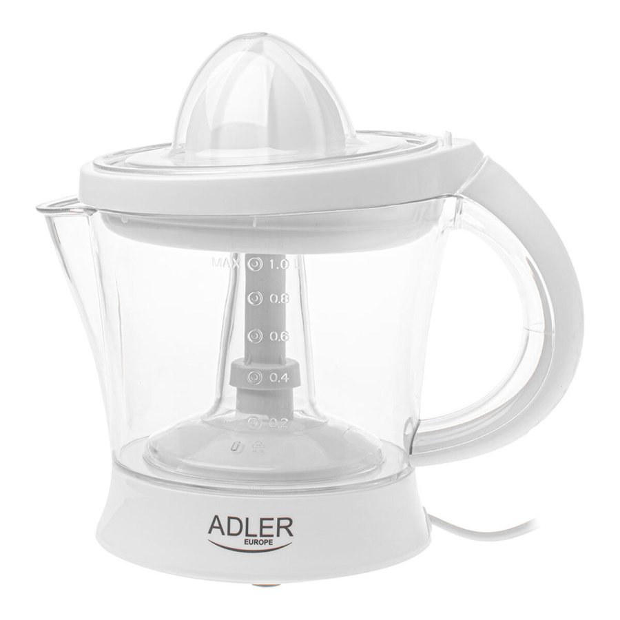 Elektrisk juicer Adler ad 4014 Hvid 60 W 1 L #1