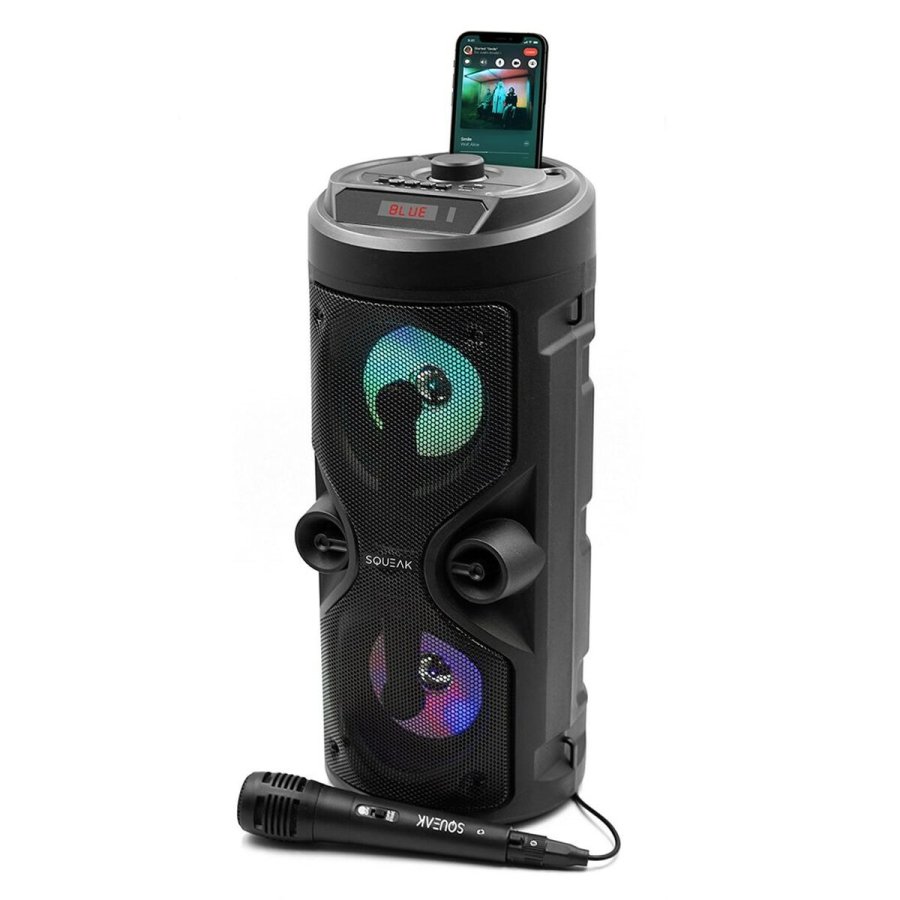 Brbare Bluetooth-hjttalere SQUEAK SQ1004 Sort 40 W #9