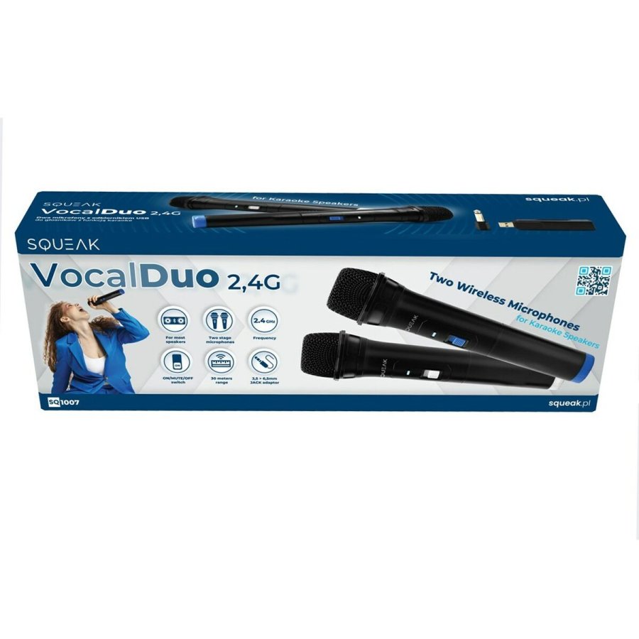 Mikrofon SQUEAK SQ1007 Sort #5