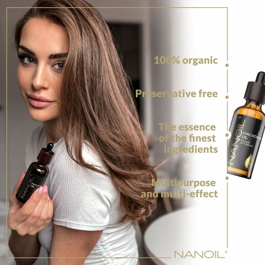 Kropsolie Nanoil Power Of Nature Macadamianddeolie (50 ml) #9