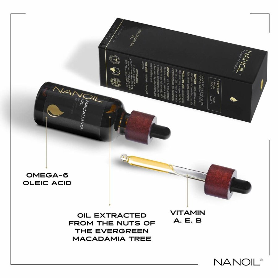 Kropsolie Nanoil Power Of Nature Macadamianddeolie (50 ml) #5