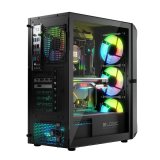 ATX Semi-t�rn kasse Logic PORTOS ARGB Hvid Sort #5