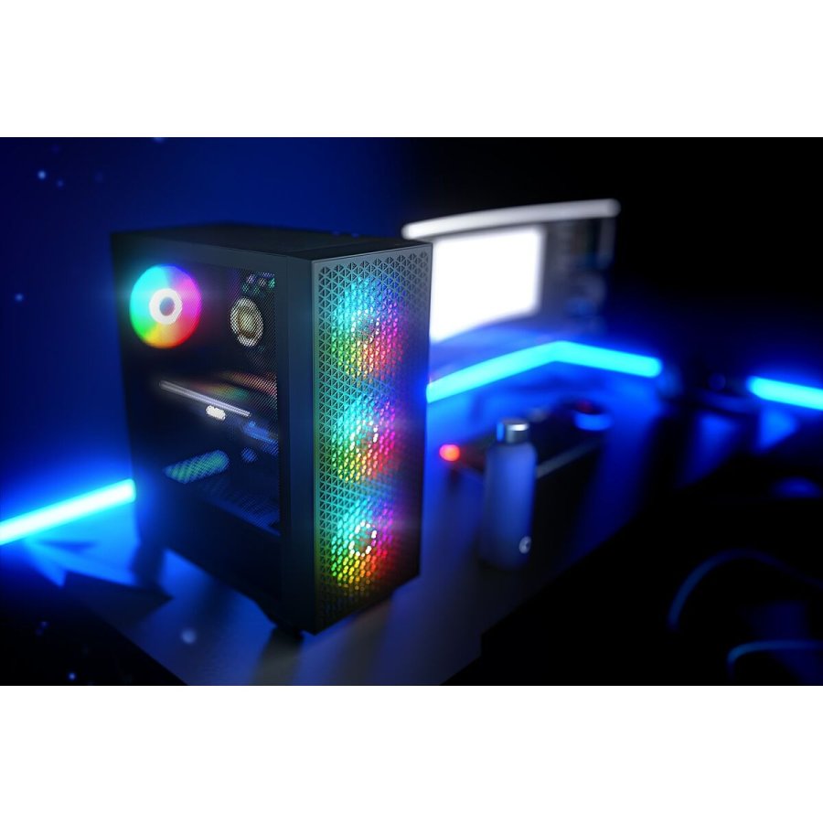 ATX Semi-t�rn kasse Logic AT-DART-PRO-ARGB-10 Sort #6