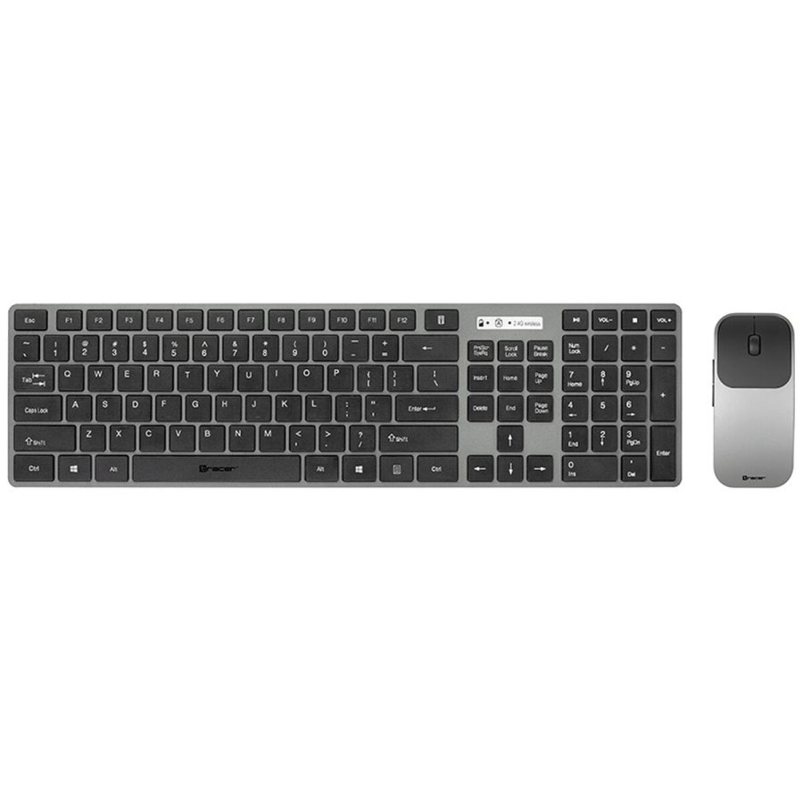 Tr�dl�st tastatur Tracer TRAKLA46773 Sort Qwerty US #4