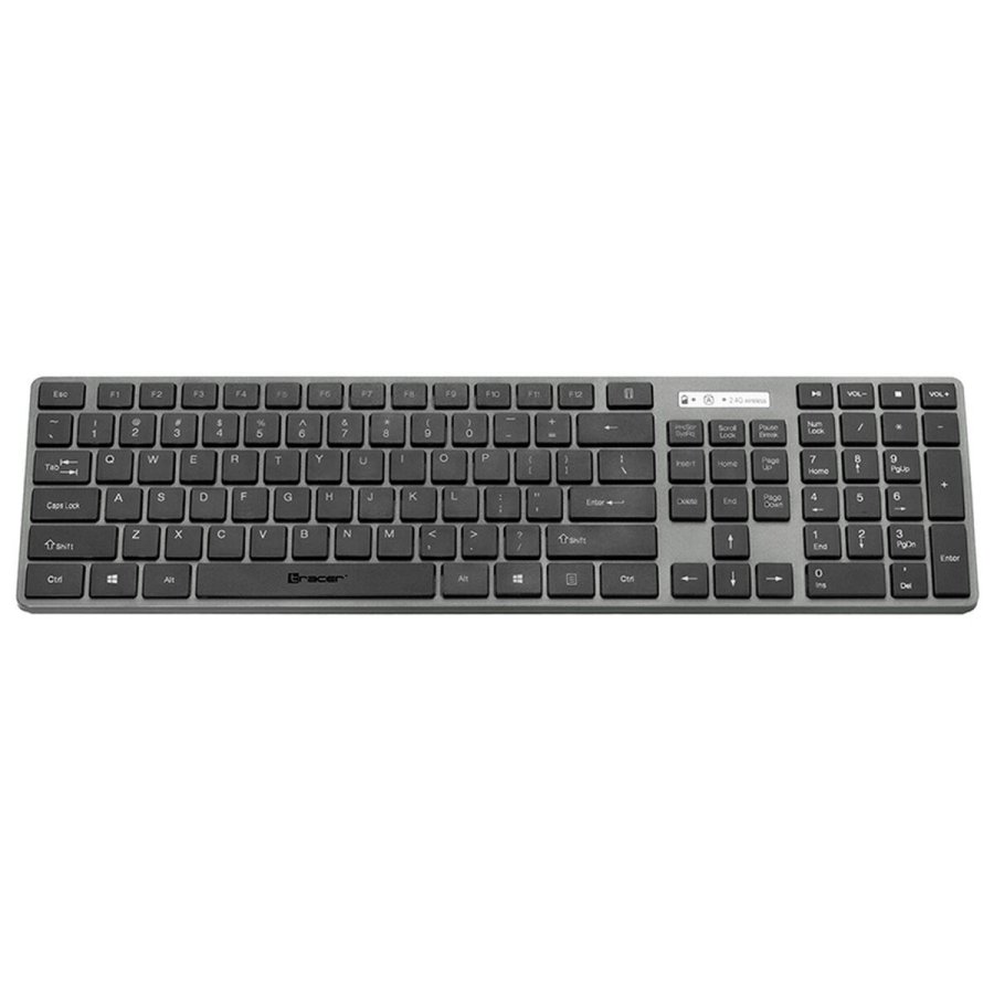 Tr�dl�st tastatur Tracer TRAKLA46773 Sort Qwerty US #6