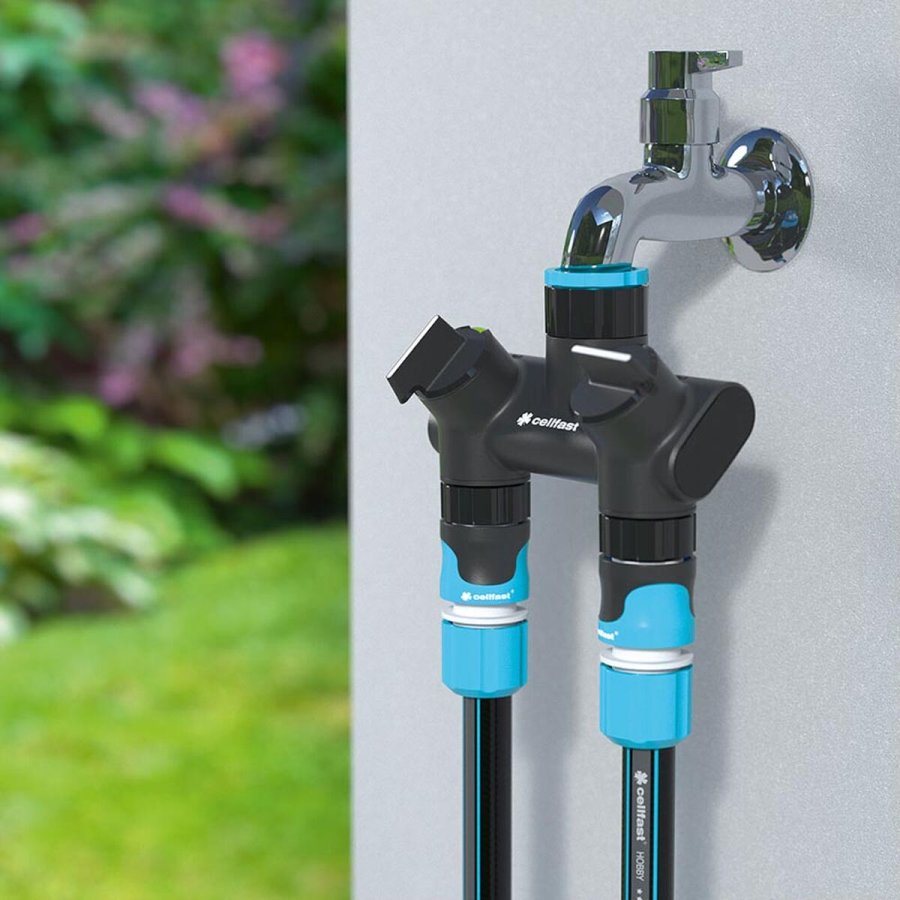 Dobbelt fordeler til vandhaner Cellfast Ergo #4