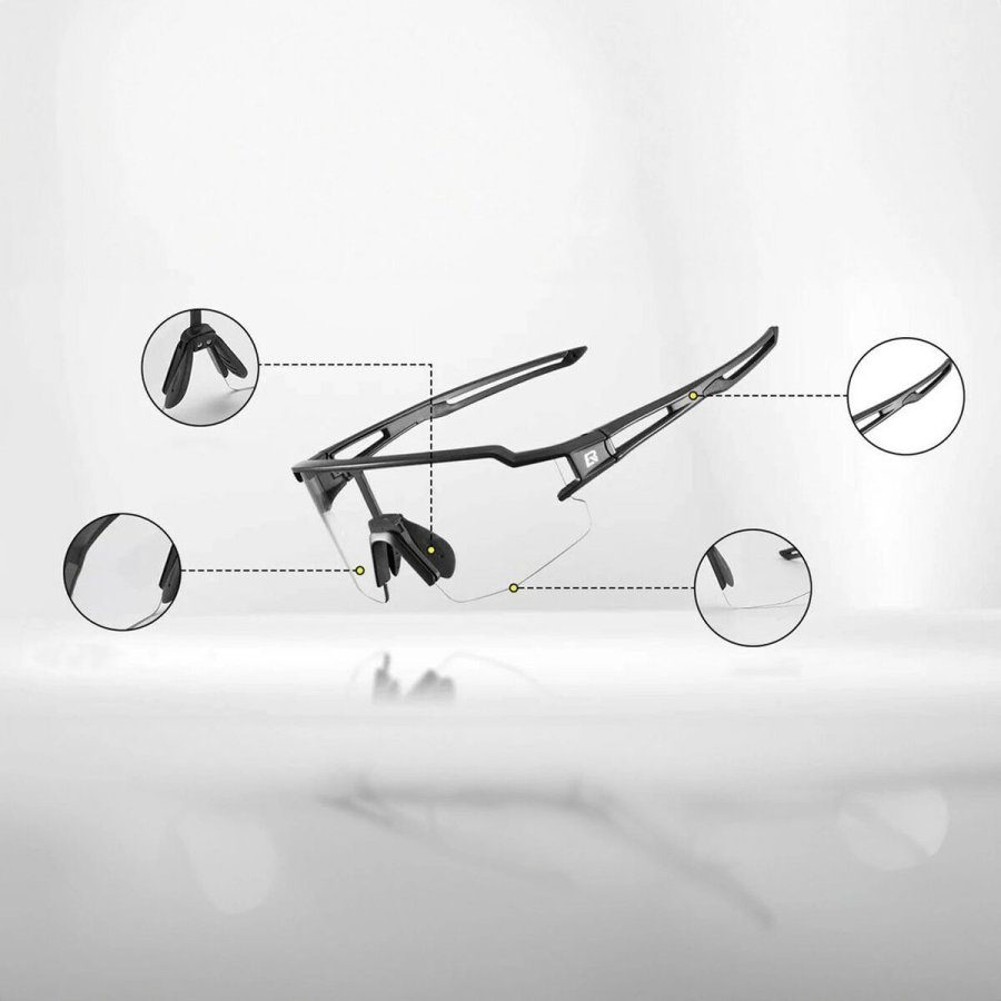 Cykelbriller Rockbros 157244 Sort #4