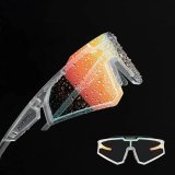 Cykelbriller Rockbros 157248 Hvid Sort #6