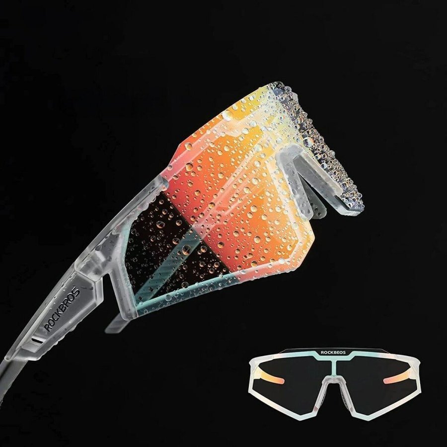 Cykelbriller Rockbros 157248 Hvid Sort #6