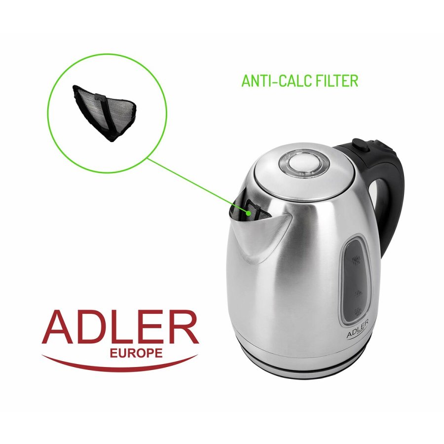 Kedel Adler AD 1223 Sort Rustfrit stl 2000 W 1,7 L #21