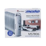 Olieradiator Mesko MS7806 Hvid 1200 W #231
