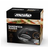 Sandwich Maker Adler MS 3032 Sort Multifarvet 850 W #13