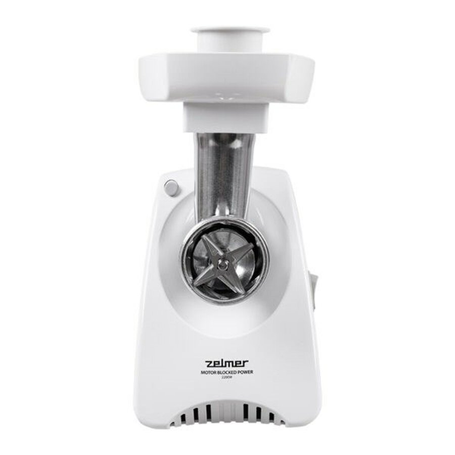 K�dhakker Zelmer ZMM5801P Hvid S�lvfarvet Metal 2200 W #4