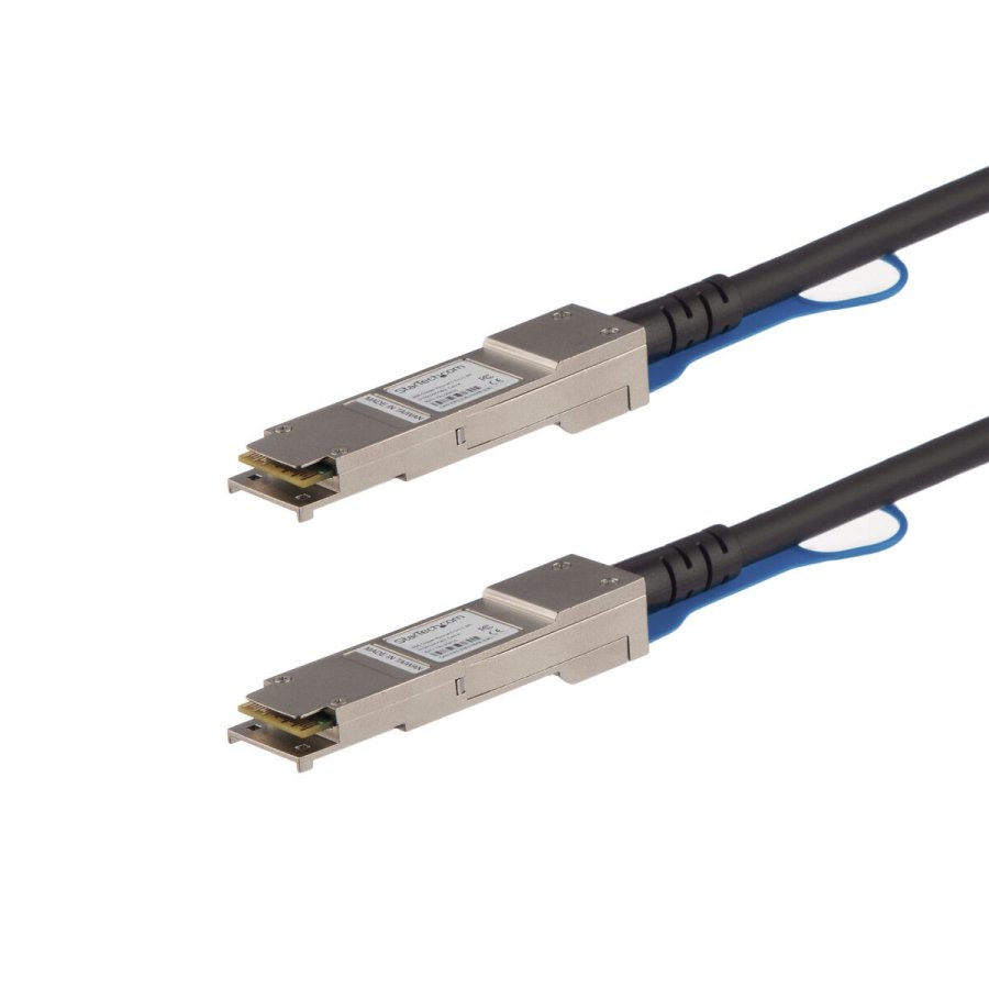 UTP kategori 6 stift netvrkskabel Startech QSFP40GPC1M Sort 1 m #2