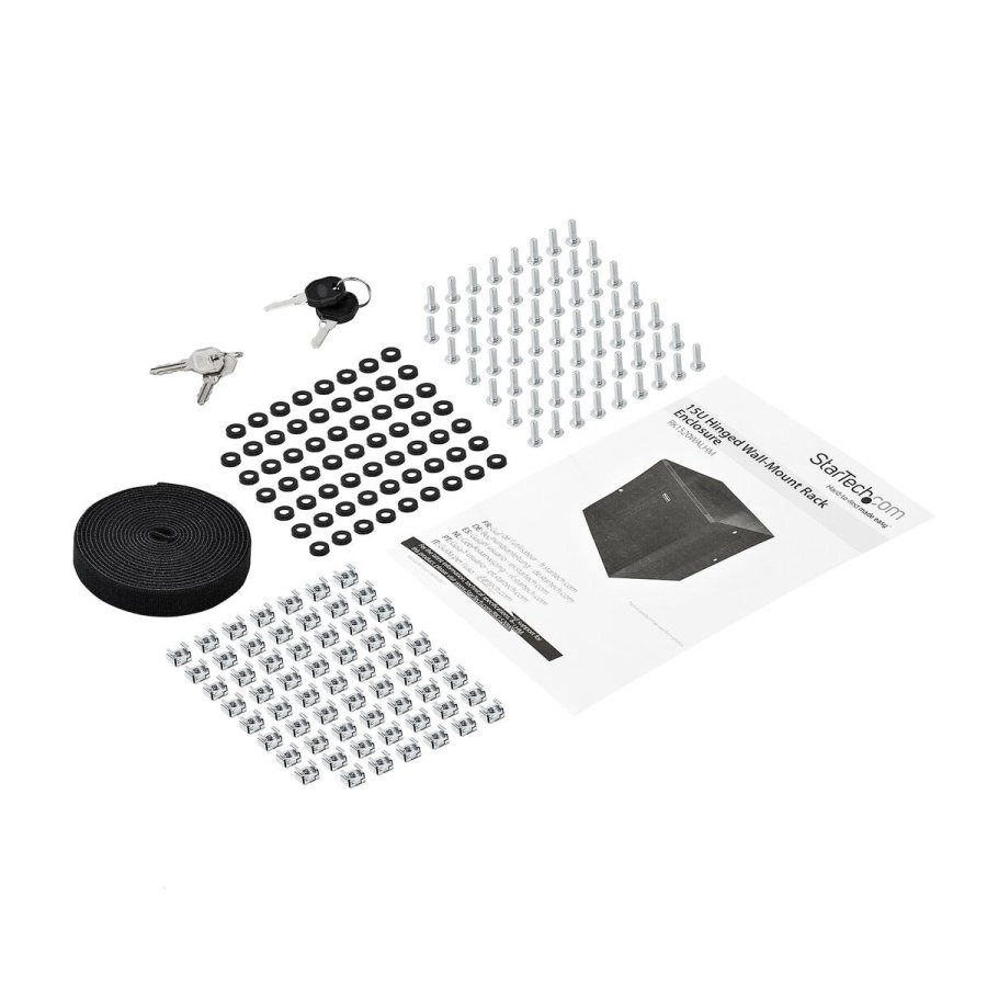 Vgmonteret rack kabinet Startech RK1520WALHM #2