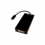 USB Hub V7 V7UC-DPHDVGADVI-BLK Sort #1