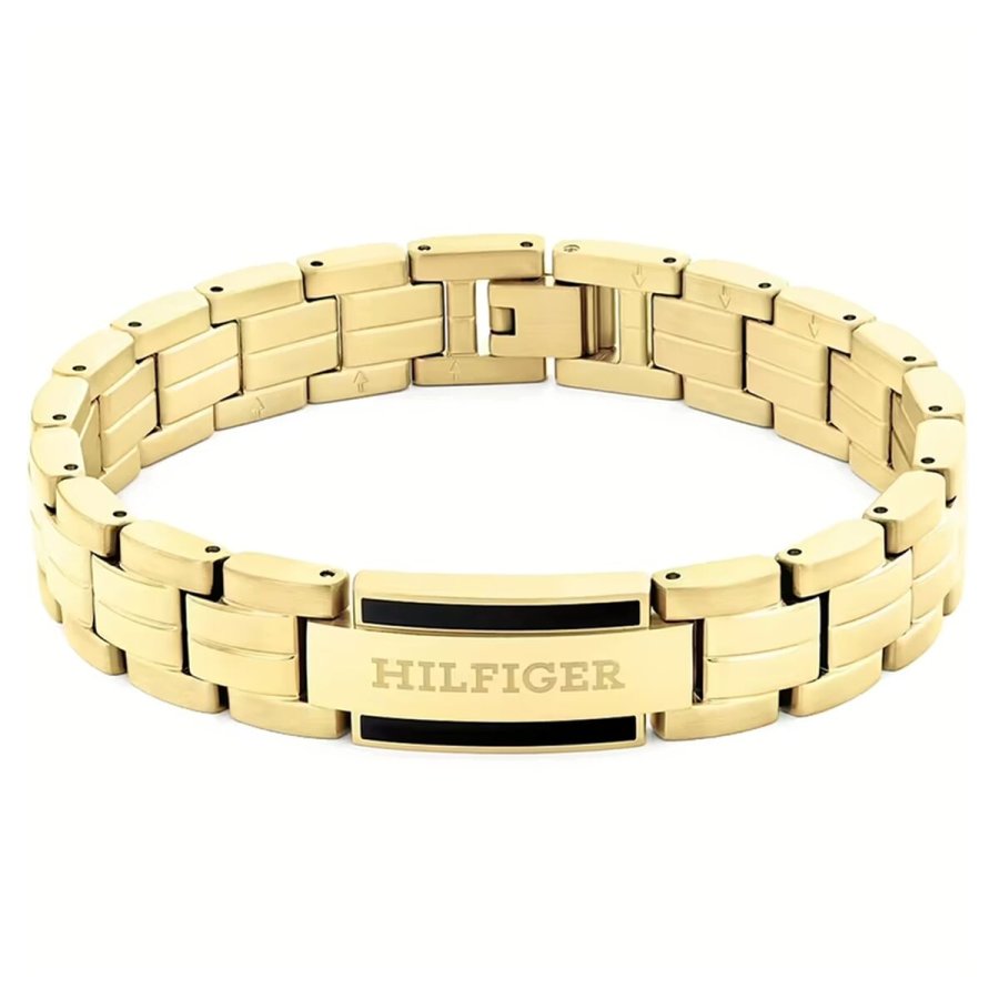 Armbnd til mnd Tommy Hilfiger 1697264 Gylden #1