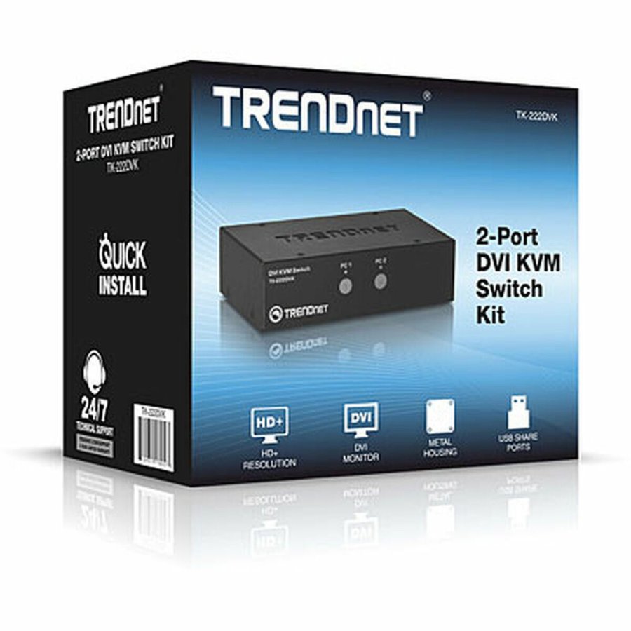 KVM-kontakt Trendnet TK-222DVK            #1