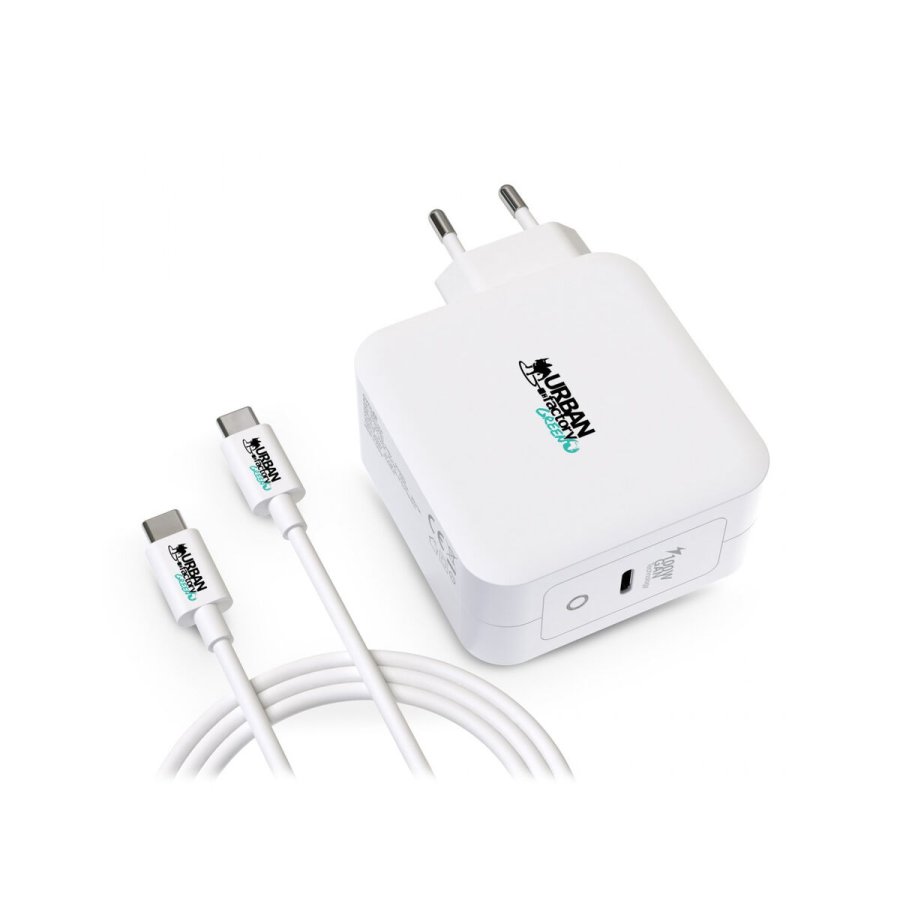 Vgoplader + USB kabel Urban Factory GSC10UF Hvid #1