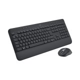 Tastatur og tr�dl�s mus Logitech 920-011001 Sort Azerty Fransk #1