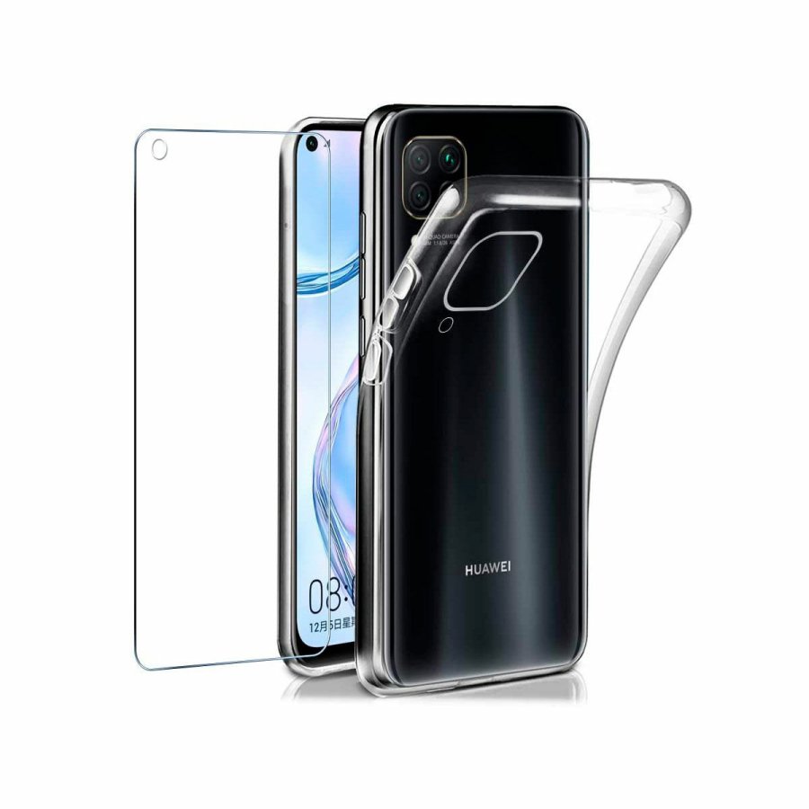 Mobilcover Huawei P40 Lite TPU Fleksibel Gennemsigtig #3