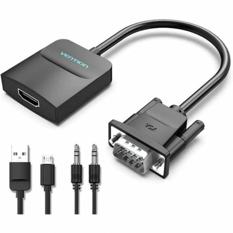 HDMI-kabel Vention ACNBB Sort 15 cm #2