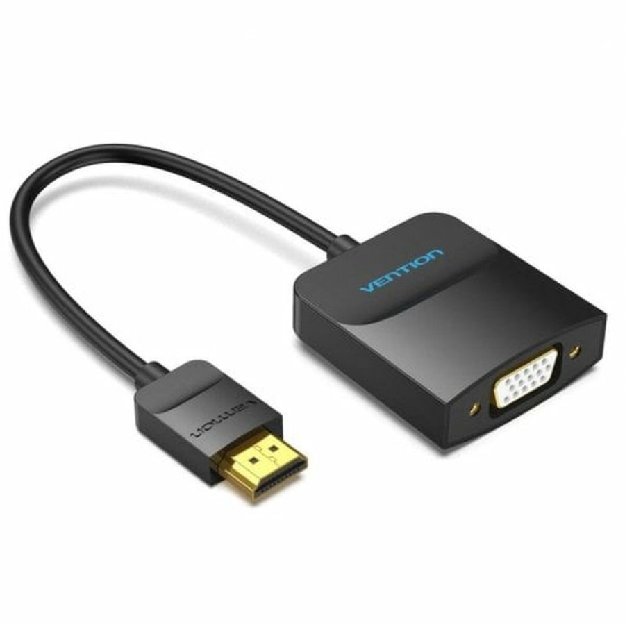 HDMI til VGA Vention 42154 Sort 15 cm #1