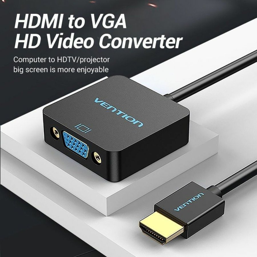 HDMI til VGA Vention ACPBB 15 cm #2