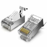 RJ45-stik Vention IDER0-10 Slvfarvet #1