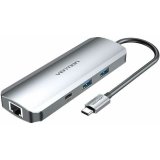 USB Hub Vention TOMHB 100 W Slvfarvet #1