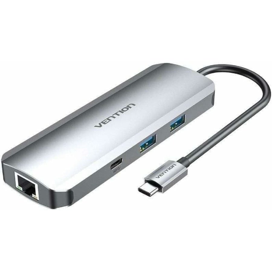 USB Hub Vention TOMHB 100 W Slvfarvet #1