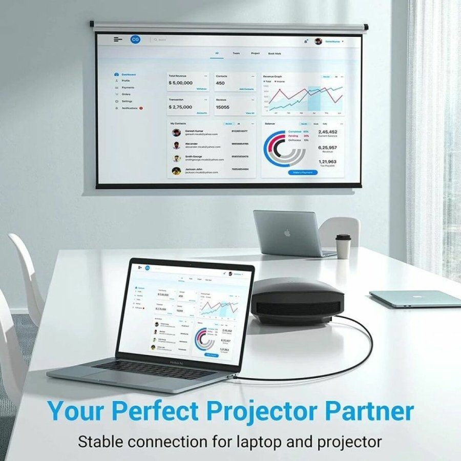 USB-C til HDMI-kabel Vention CRBBF 1 m #5