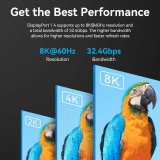 DisplayPort-kabel Vention HCFLH Sort 2 m #2