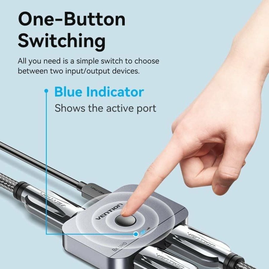 HDMI-kommutator Vention AKPH0 Gr 1 m #5