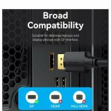 DisplayPort-kabel Vention HAKBH Sort 2 m #5