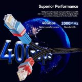 S/FTP kategori 8 stift netvrkskabel Vention IKJBF Sort #4