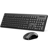 Tastatur og tr�dl�s mus Vention KTZB0-ES Sort #1