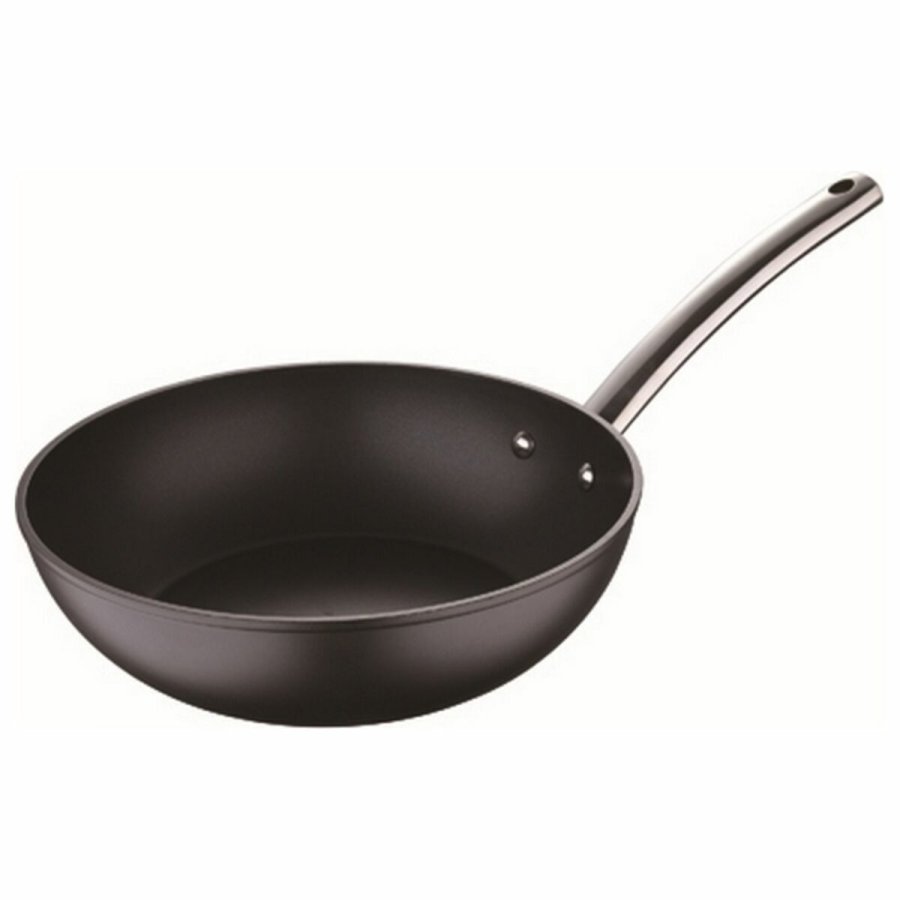 Wok Pande Masterpro Sort Aluminium Smedet aluminium ( 28 cm) #2